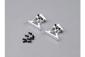 Killerbody 1/10 Silver Aluminium Rear Wing Mount