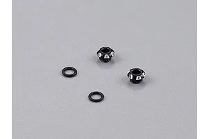 Killerbody Black Aluminium 3mm LED Light Holder 2Pcs