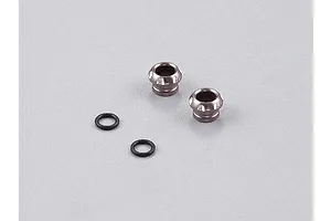 Killerbody Grey Aluminium 5mm LED Light Holder 2Pcs