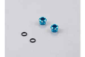 Killerbody Light Blue Aluminium 5mm LED Light Holder 2Pcs