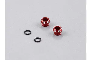 Killerbody Red Aluminium 5mm LED Light Holder 2Pcs