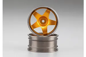 Killerbody 1.9" Gold Aluminium Alfa Romeo 75 Turbo Evoluzione T-Drift Rims 2Pcs