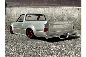 Pandora RC 1/10 Toyota Hilux RN80 Unpainted Body Shell - Clear image 64156