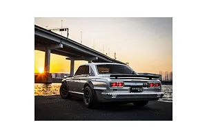 Kyosho Fazer Mk2 Nissan Skyline 2000 GT-R RC Car Electric 4WD 1/10 Scale RTR - Silver image 64256