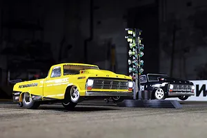 Losi 22S 1968 Ford F100 No Prep RC Drag Car Electric Brushless 2WD 1/10 Scale RTR - Magnaflow image 64259
