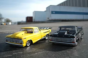 Losi 22S 1968 Ford F100 No Prep RC Drag Car Electric Brushless 2WD 1/10 Scale RTR - Magnaflow image 64261