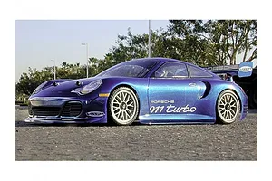 HPI 1/10 Porsche 911 Turbo Unpainted Body Shell - Clear image 6431