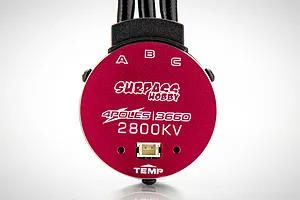Surpass Rocket V2 Supersonic 2800Kv Brushless Motor w/ 90A ESC Combo image 64355