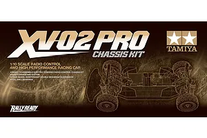 Tamiya XV-02 Pro RC Rally Car Electric 4WD 1/10 Scale Kit (No ESC) image 64402