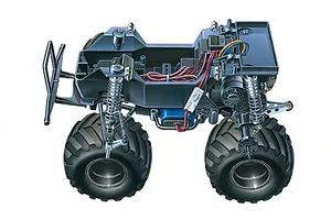 Tamiya CW-01 Lunch Box RC Monster Truck Electric 2WD 1/12 Scale Kit (no ESC) image 64404