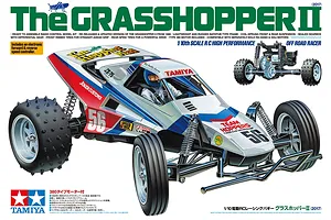 Tamiya Grasshopper II RC Buggy Electric 2WD 1/10 Scale Kit (No ESC) image 64422