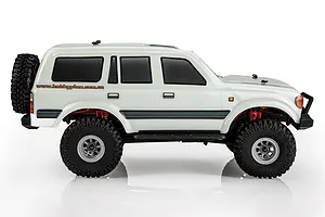 Hobby Plus CR-18 LC-80 RC Rock Crawler Electric 4WD 1/18 Scale RTR - White image 64490