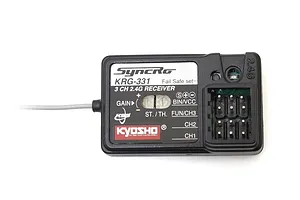 Kyosho Electronics set with 2.4Ghz 3ch Transmitter, Receiver, ESC and Servo image 64496