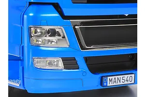 Tamiya Man TGX 26.540 6X4 XLX RC Truck Electric 2WD 1/14 Scale Kit - Light Metallic Blue Edition image 64544