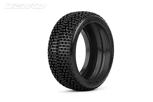 Jetko 1/8 Buggy Dirt Slinger Tyres w/ Medium Soft Inserts 2Pcs