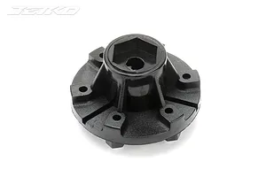 Jetko 1/10 Ex St Mt 2.8 Wheel Connector, 12mm, 1/2" Offset Wide Stampede/Rustler
