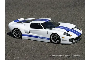 HPI 1/10 Ford GT Unpainted Body Shell image 6498