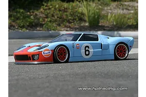 HPI 1/10 Ford GT Unpainted Body Shell image 6501