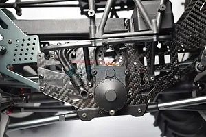 GPM 1/10 Losi LMT 4WD Solid Axle Monster Truck Carbon Fibre Side Panels 2Pcs image 65295