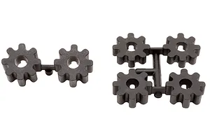 RPM 2.2" Revolver Black Short Course Rims 2Pcs image 65313