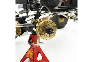 Yeah Racing 1/10 Element Enduro Brass Front Steering Knuckle Arms 2pcs image 65391