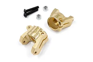 Yeah Racing 1/10 Element Enduro Brass Front C-Hub Set 2pcs