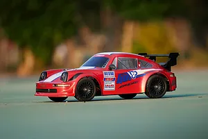 UDI Amphicyon RC Drift Car Electric Brushless 4WD 1/16 Scale RTR - Red image 65400