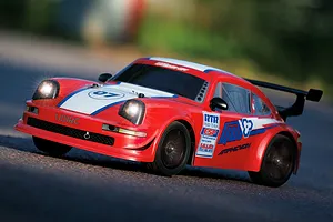 UDI Amphicyon RC Drift Car Electric Brushless 4WD 1/16 Scale RTR - Red image 65406