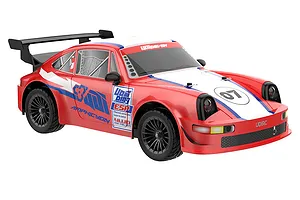 UDI Amphicyon RC Drift Car Electric 4WD 1/16 Scale RTR - Red image 65410