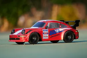 UDI Amphicyon RC Drift Car Electric 4WD 1/16 Scale RTR - Red image 65412