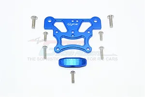 GPM Blue Aluminium Front Top Brace Set image 65676