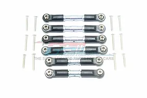 GPM Grey Silver Aluminium Complete Adjustable Turnbuckle Set image 65688