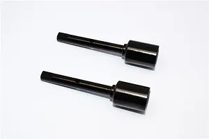 GPM Black Aluminium Differential Output Cups 2Pcs