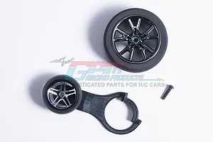 GPM Black TQi Transmitter One-Hand Steering Wheel For TRX4 image 65775