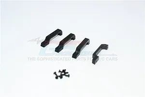 GPM Black Large Door Handles 4Pcs image 3