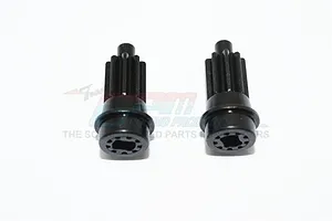 GPM Black Hardened Steel Rear Axle Joint 2Pcs image 65814