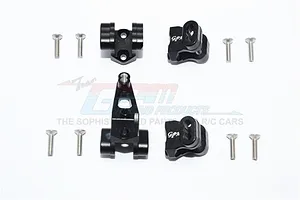 GPM Black Aluminium Front/Rear Suspension Link Axle Mount Set image 65825