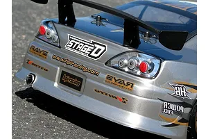 HPI E10 1/10 Nissan Silvia Unpainted Body Shell image 6595