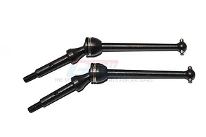 GPM Black Hardened Steel Rear Universal CVD Drive Shafts 2Pcs image 65958