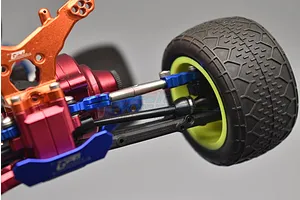 GPM Black Hardened Steel Rear Universal CVD Drive Shafts 2Pcs image 65961