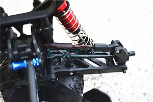 GPM Black Hardened Steel Rear Universal CVD Drive Shafts 2Pcs w/ Grub Screws image 65971