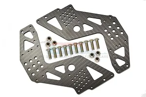 GPM Carbon Fibre Front or Rear Chassis Side Panels Set