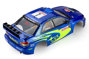 Killerbody 1/10 2007 Subraru Impreza WRC Painted Body Shell - WRC Blue image 66154