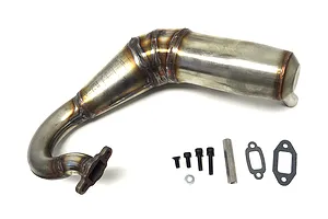 Rovan 5IVE-T Stainless Steel V3 Tuned Exhaust Pipe Set image 66174