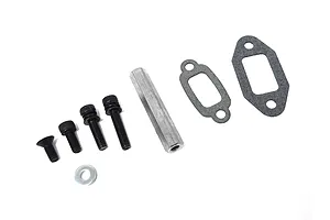 Rovan 5IVE-T Stainless Steel V3 Tuned Exhaust Pipe Set image 66177