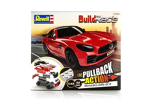 Revell 1/43 Red Mercedes-AMG GT R Build n Race Scaled Plastic Model Kit