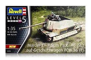 Revell 1/35 Marder I on FCM 36 Base Scale Model Kit
