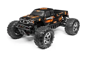 HPI 1/8 Savage XL Flux Black Painted Body Shell image 66268