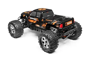HPI 1/8 Savage XL Flux Black Painted Body Shell image 66269
