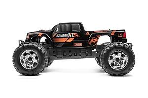 HPI 1/8 Savage XL Flux Black Painted Body Shell image 66270